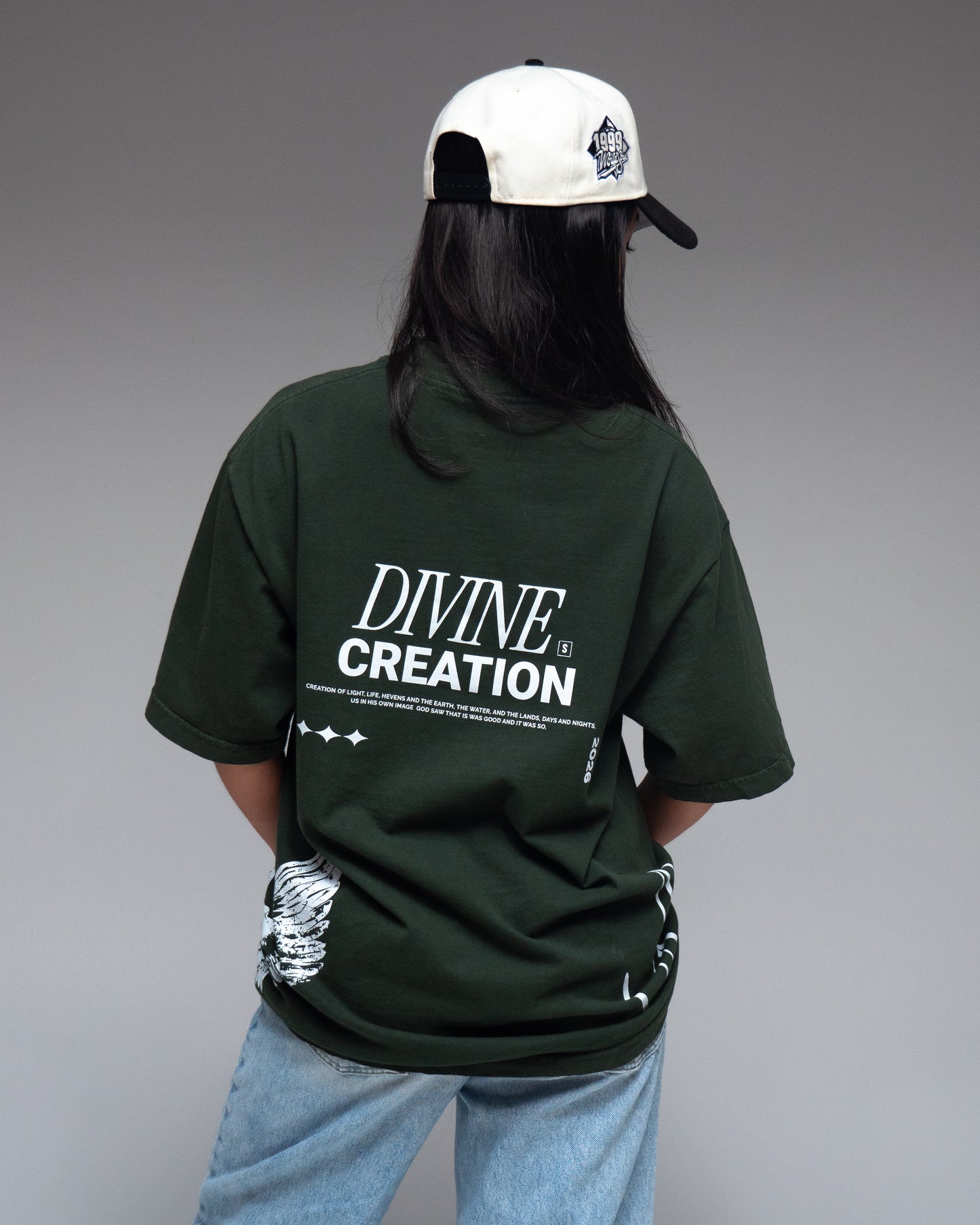 CREATION "COLLECTIVE" OVERSIZED TEE GARDEN