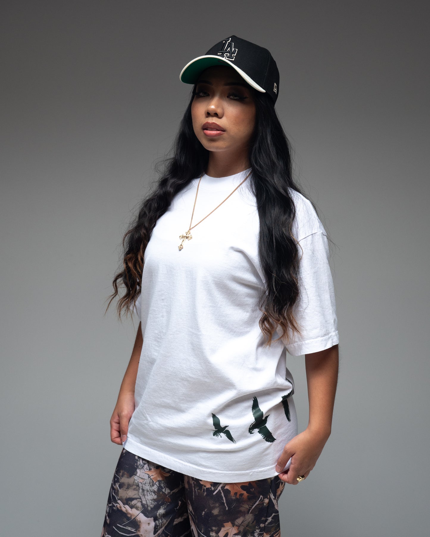 HOLY SPIRIT "PREMIUM" OVERSIZED TEE PURITY