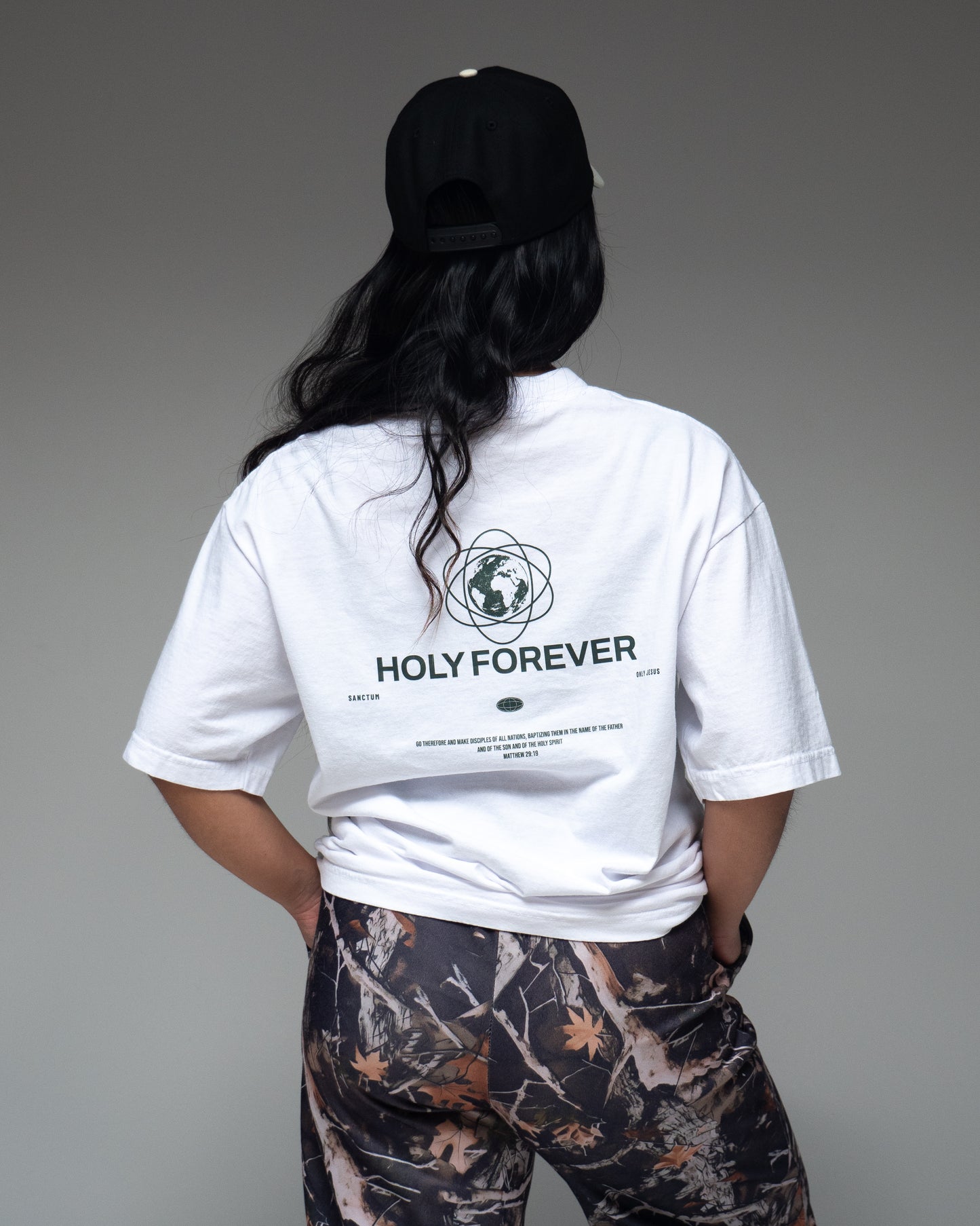 HOLY SPIRIT "PREMIUM" OVERSIZED TEE PURITY