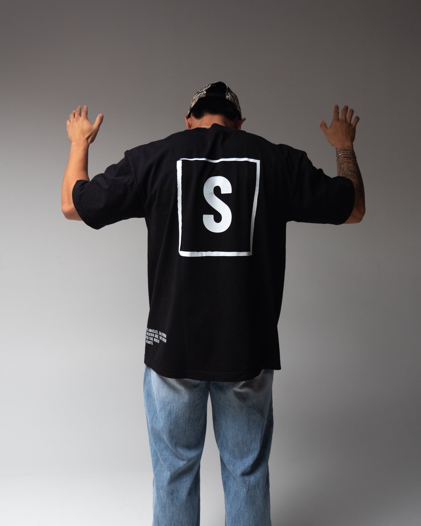 SANCTUM COLLECTION "PREMIUM" OVERSIZED TEE GLOOMY