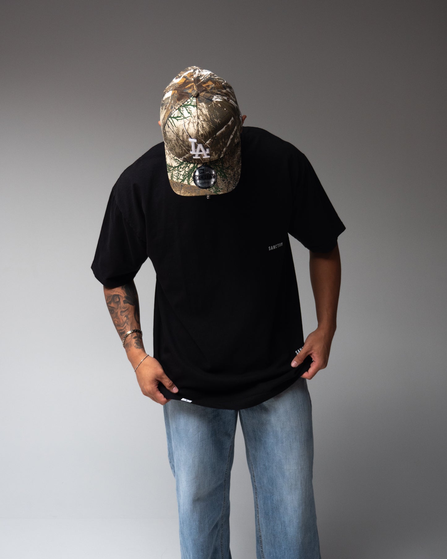 SANCTUM COLLECTION "PREMIUM" OVERSIZED TEE GLOOMY