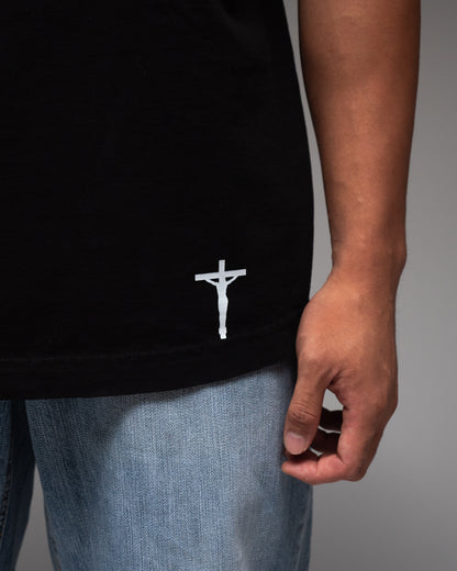 JESUS LOVES YOU " PREMIUM" OVERSIZED TEE GLOOMY